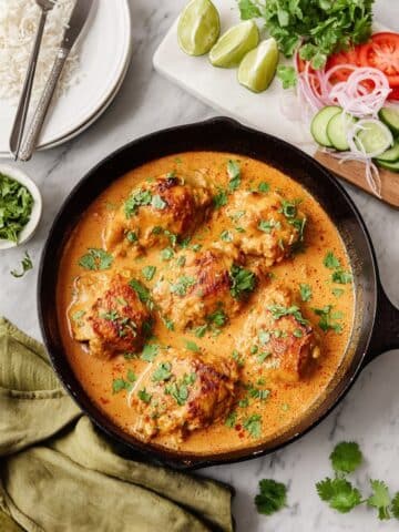 Creamy Chicken Korma with Yogurt, Spices, and Almond Flour Recipe