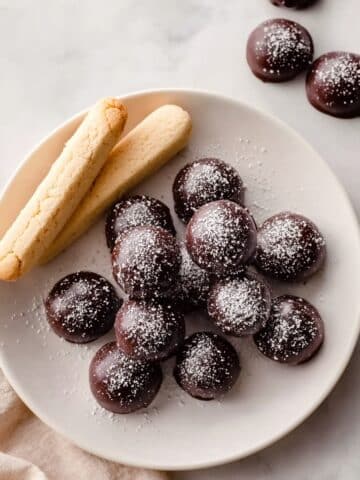 No Bake Tiramisu Truffles Recipe