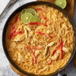 Thai Curry Noodles with Chicken and Crazy Good Sauce Recipe