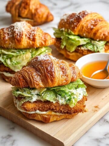 Crispy Chicken Croissant Sandwich Recipe