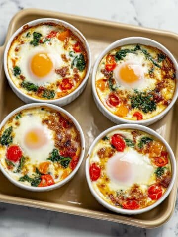 Baked Feta Eggs Recipe