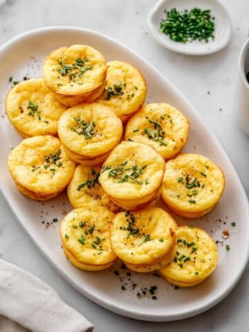 Cheddar Cottage Cheese Egg Bites Recipe