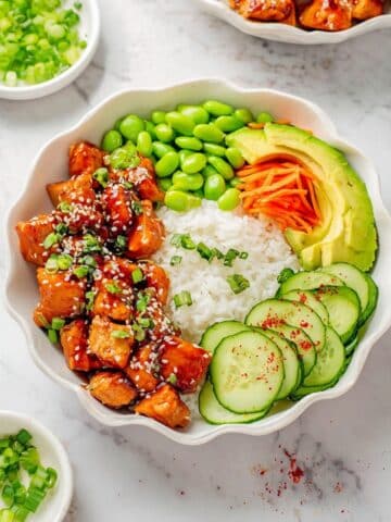 Easy Teriyaki Salmon Bowls Recipe