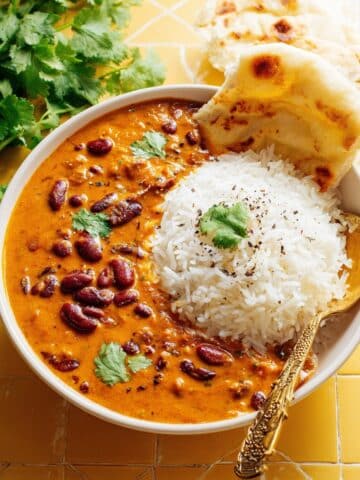 Coconut Kidney Bean Curry (15 Minute Recipe) Recipe