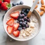 Strawberry Infused Quinoa Breakfast Cereal Recipe