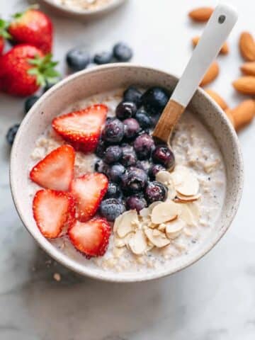 Strawberry Infused Quinoa Breakfast Cereal Recipe