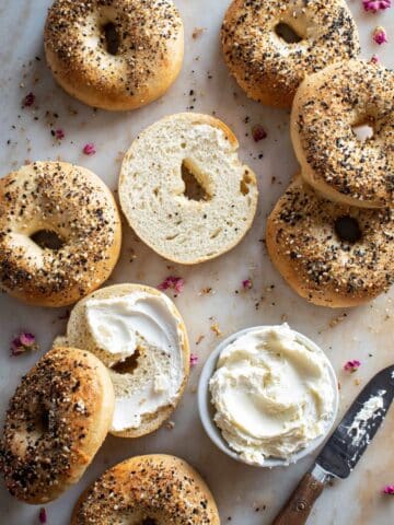 Cottage Cheese Bagels Recipe