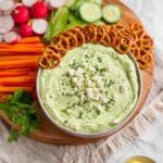Green Goddess Whipped Feta Dip Recipe