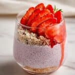 Strawberry Crumble Chia Pudding Recipe
