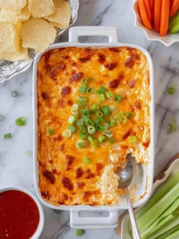 Cottage Cheese Buffalo Chicken Dip Recipe