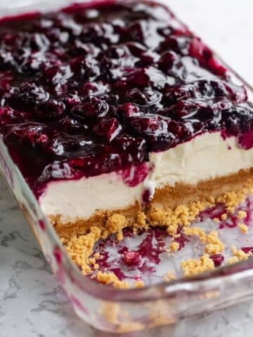 No Bake Blackberry Cheesecake Recipe