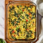 Cottage Cheese Egg Bake with Veggies Recipe