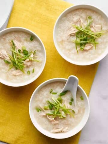 Creamy Chicken Congee (Jook) Recipe
