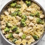 Creamy Pesto Pasta with Chicken and Broccoli Recipe