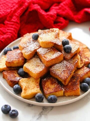 Air Fryer French Toast Bites Recipe