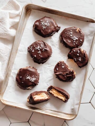 Peanut Butter Frozen Yogurt Bites Recipe