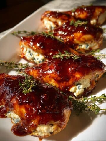 Slow Cooker Chicken with Fig Jam and Goat Cheese Recipe