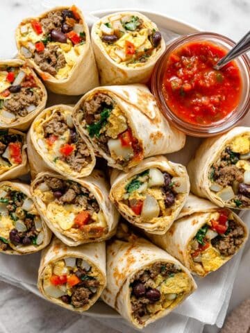 High Protein Breakfast Burrito Recipe