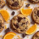 Orange Dark Chocolate Chunk Cookies Recipe