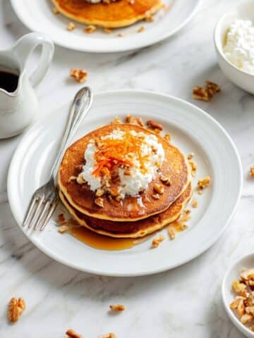 Feel-Good Oatmeal Blender Carrot Pancakes Recipe