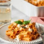 Turkey Baked Ziti with Creamy Cottage Cheese and Hidden Veggie Sauce Recipe