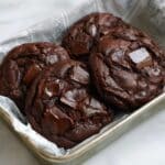 Flourless Vegan Dark Chocolate Avocado Cookies Recipe