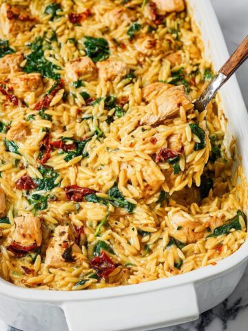 Marry Me Chicken Orzo (Dump-and-Bake!) Recipe