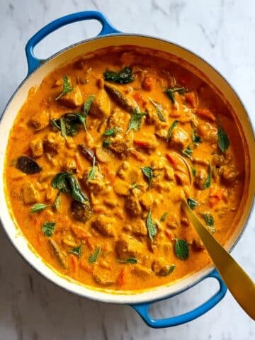 Eggplant Curry with Chickpeas and Coconut Milk Recipe
