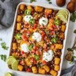 Loaded Tater Tot Nachos Recipe