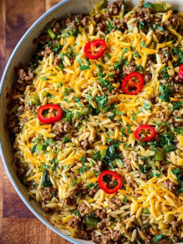 Cajun Dirty Orzo Recipe