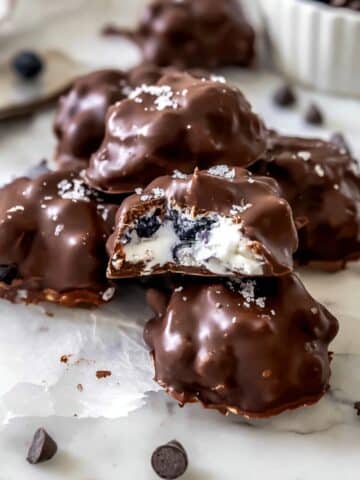 3 Ingredient Blueberry Yogurt Clusters Recipe