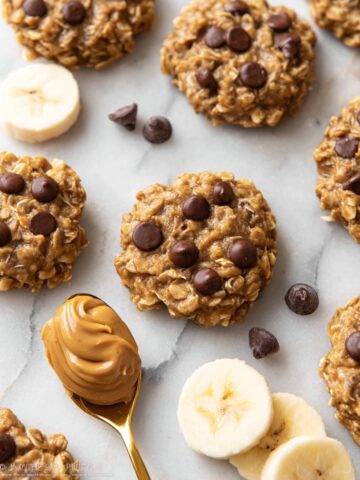 Peanut Butter Banana Oatmeal Cookies – Healthy Recipe