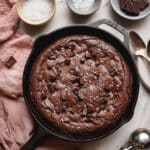 Double Chocolate Skillet Cookie Recipe