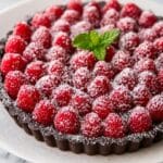 Easy Chocolate Raspberry Tart Recipe