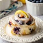 Blueberry Lemon Sweet Rolls Recipe