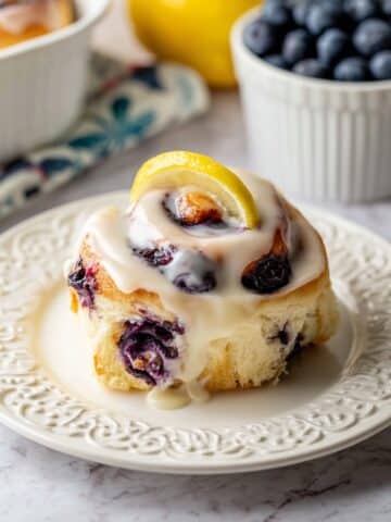 Blueberry Lemon Sweet Rolls Recipe