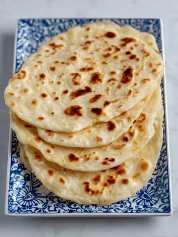 Yogurt Flatbread (No Yeast - 2 Ingredients) Recipe