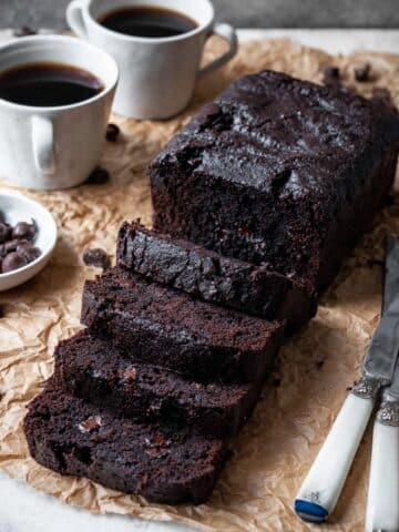 Vegan Chocolate Courgette Cake Recipe