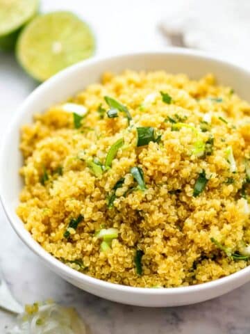 5-Ingredient Lemon Turmeric Quinoa Recipe