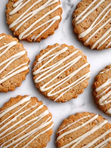 Carrot Cake Shortbread Cookies Recipe