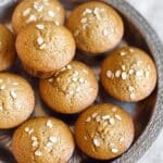 Honey Oat Flour Muffins Recipe