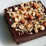 No Bake Vegan Gluten-Free Brownies Recipe