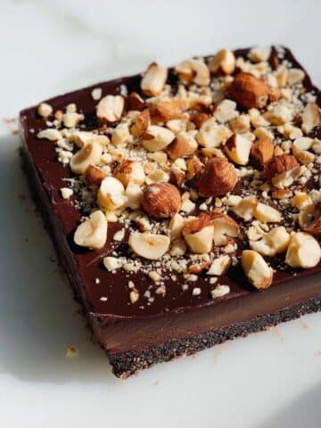 No Bake Vegan Gluten-Free Brownies Recipe