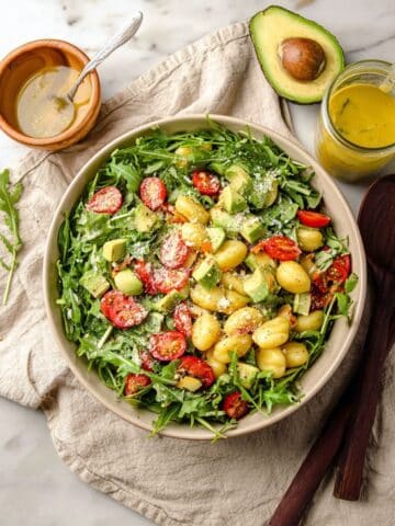 Gnocchi Salad with Lemon Vinaigrette Recipe