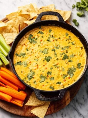 Vegetarian White Bean Buffalo Dip Recipe