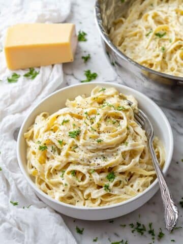 Cottage Cheese Fettuccine Alfredo Recipe