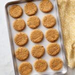 Honey Peanut Butter Cookies Recipe