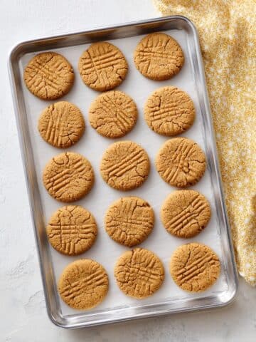 Honey Peanut Butter Cookies Recipe