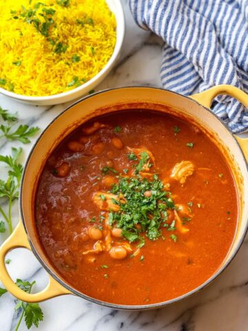 Moroccan Chicken Stew with Dates and Spiced Tomato Sauce Recipe