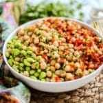 Chickpea and Edamame Salad Recipe
